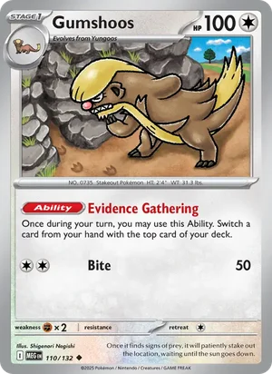 Gumshoos 110/132