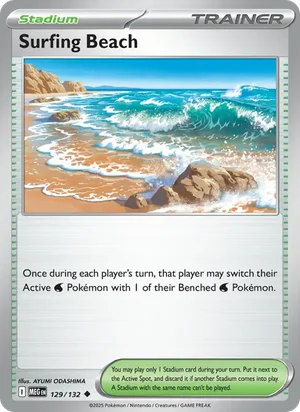 Surfing Beach 129/132