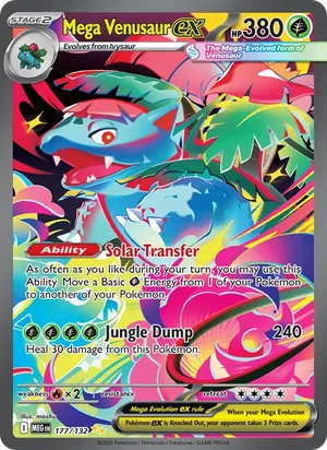 Mega Venusaur ex 177/132