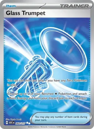 Glass Trumpet 260/217 Ultra Rare, Ascended Heroes Pokémon TCG card