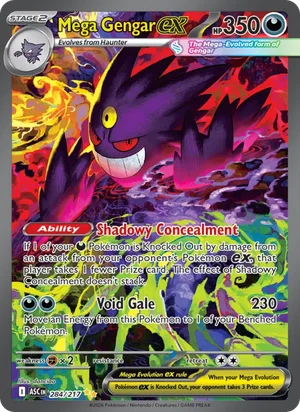 Mega Gengar ex 284/217 Special Illustration Rare