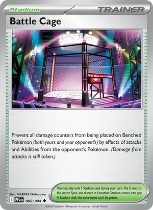 Battle Cage Phantasmal Flames Pokémon TCG Uncommon 085