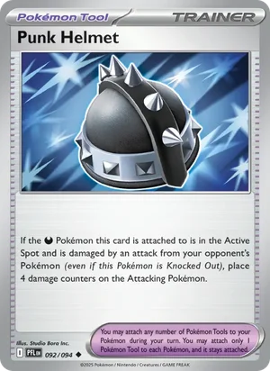 Punk Helmet Phantasmal Flames Pokémon TCG Uncommon 092