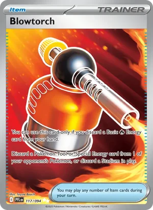 Blowtorch Phantasmal Flames Pokémon TCG Ultra Rare 117