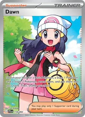 Dawn Phantasmal Flames Pokémon TCG Ultra Rare 118