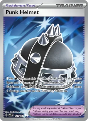Punk Helmet Phantasmal Flames Pokémon TCG Ultra Rare 121
