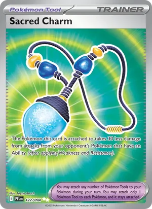 Sacred Charm Phantasmal Flames Pokémon TCG Ultra Rare 122