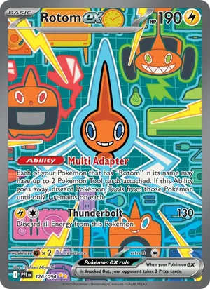 Rotom ex Phantasmal Flames Pokémon TCG Special Illustration Rare 126