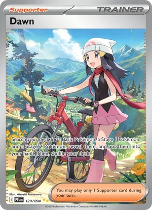 Dawn Phantasmal Flames Pokémon TCG Special Illustration Rare 129