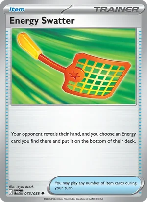 Energy Swatter 073/088 Uncommon, Perfect Order Pokémon TCG card