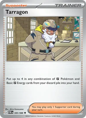Tarragon 085/088 Uncommon, Perfect Order Pokémon TCG card