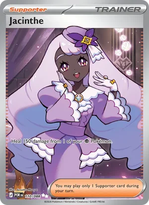 Jacinthe 110/088 Ultra Rare, Perfect Order Pokémon TCG card
