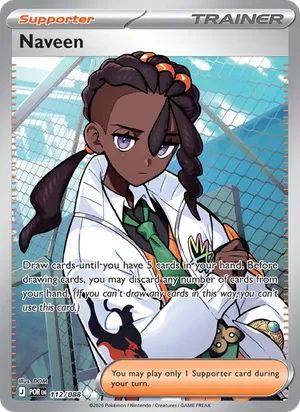 Naveen 112/088 Ultra Rare, Perfect Order Pokémon TCG card
