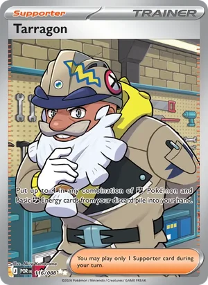 Tarragon 116/088 Ultra Rare, Perfect Order Pokémon TCG card