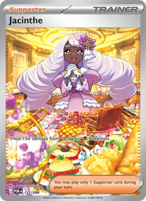 Jacinthe 122/088 Special Illustration Rare, Perfect Order Pokémon TCG card