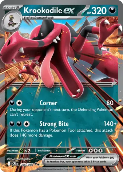 Krookodile ex 055/086