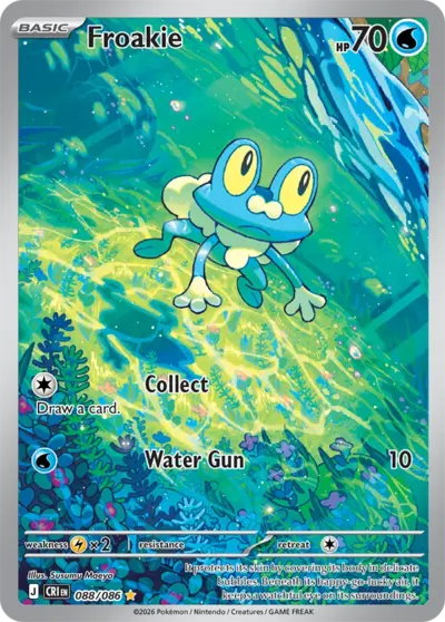 Froakie 088/086 Chaos Rising