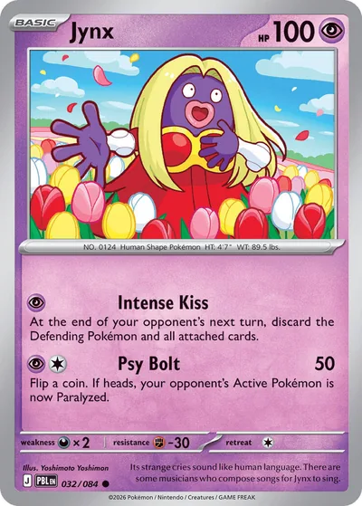 Jynx Pitch Black Pokémon TCG 032/084