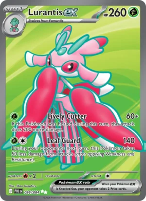 Lurantis ex 096/084 Ultra Rare, Pitch Black Pokémon TCG card