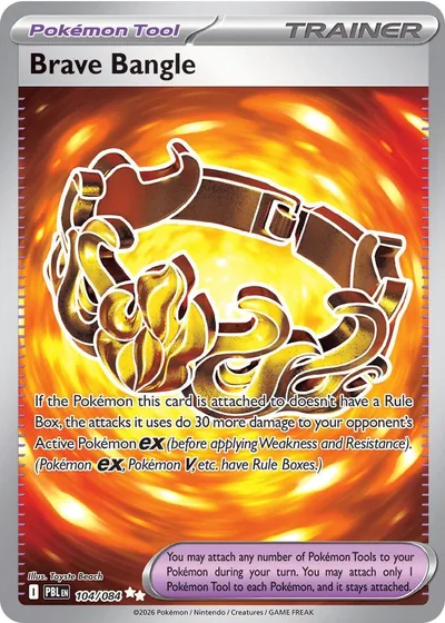 Brave Bangle Pitch Black Pokémon TCG UR 104/084