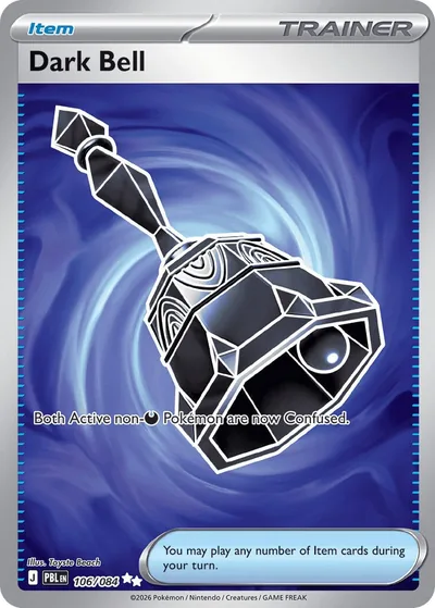Dark Bell Pitch Black Pokémon TCG UR 106/084