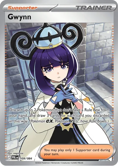 Gwynn Pitch Black Pokémon TCG UR 109/084