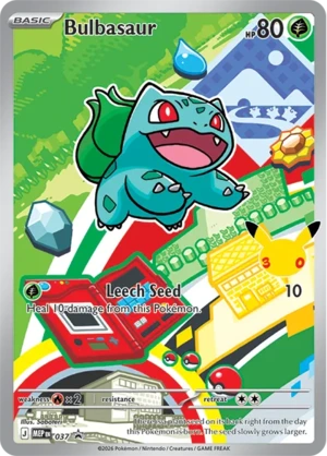 Bulbasaur — Black Star Promo 037