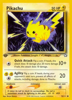Pikachu 70/111