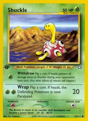 Shuckle 72/111