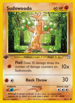 Sudowoodo 77/111