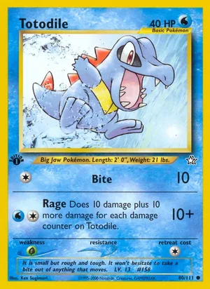 Totodile 80/111