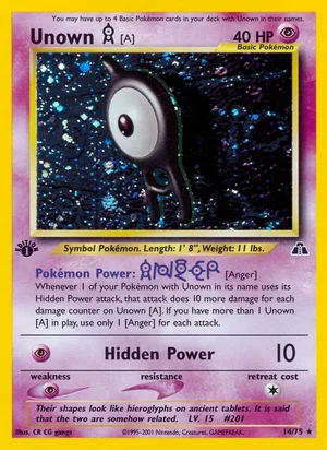 Unown [A] 14/75