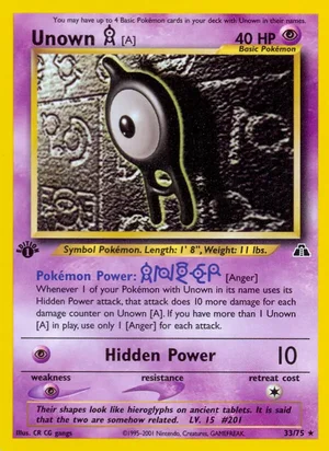 Unown [A] 33/75