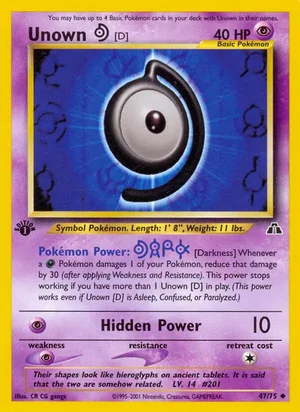 Unown [D] 47/75