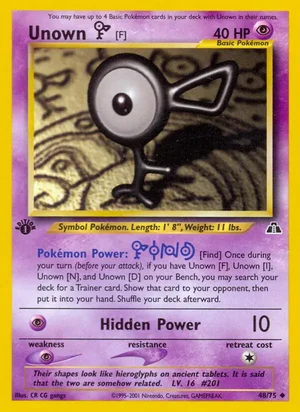 Unown [F] 48/75