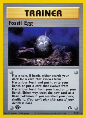 Fossil Egg 72/75