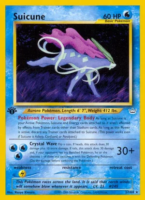 Suicune 27/64