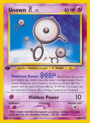 Unown [B] 39/64