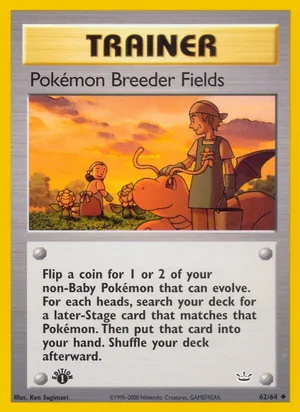 Pokémon Breeder Fields 62/64