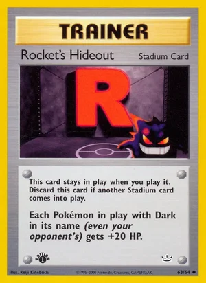 Rocket's Hideout 63/64
