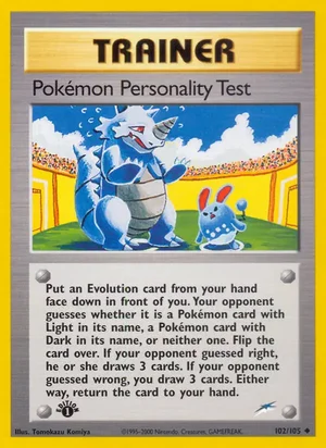 Pokémon Personality Test 102/105