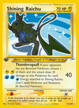 Shining Raichu 111/105