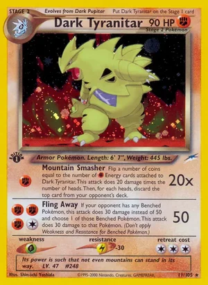 Dark Tyranitar 11/105