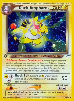 Dark Ampharos 1/105