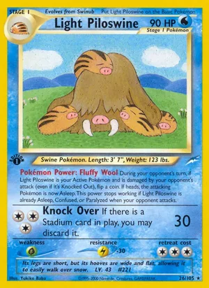 Light Piloswine 26/105
