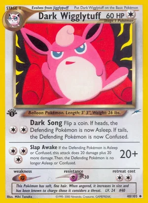 Dark Wigglytuff 40/105