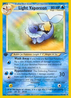 Light Vaporeon 52/105