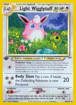 Light Wigglytuff 54/105