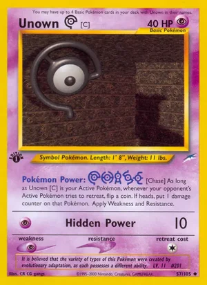 Unown [C] 57/105