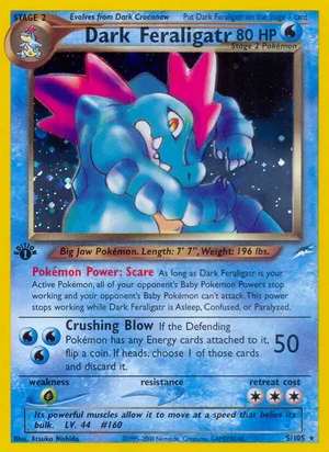 Dark Feraligatr 5/105